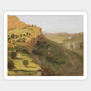 Italian Landscape by Thomas Cole Magnet